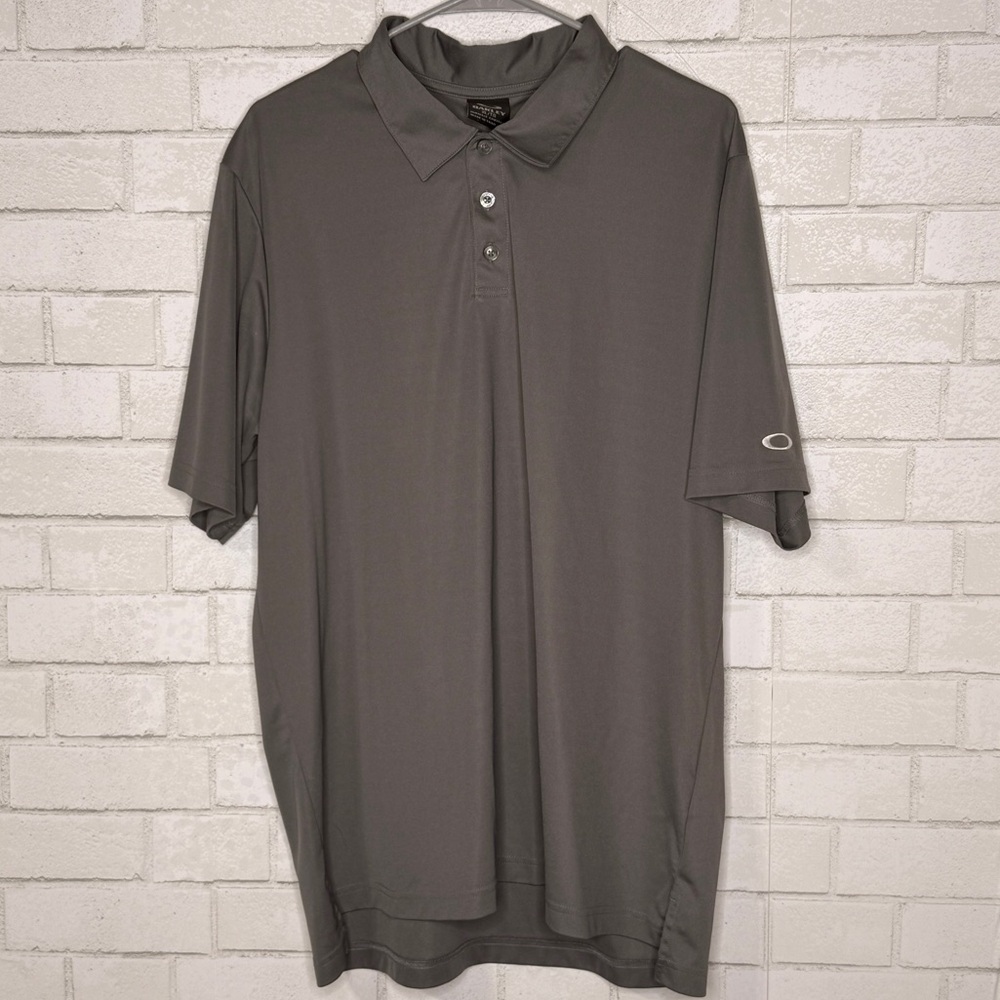 Oakley Men's Charcoal Polo Shirt